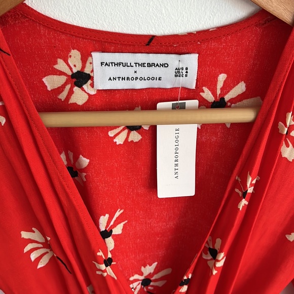 Faithful the Brand x Anthro Flower Dress - Picture 4 of 7
